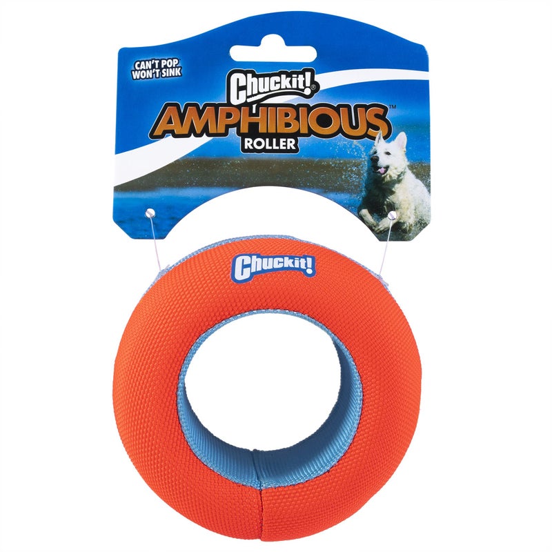 Chuckit Amphibious Mega Ball or Roller That Floats for Medium and Large Dogs - Image 2