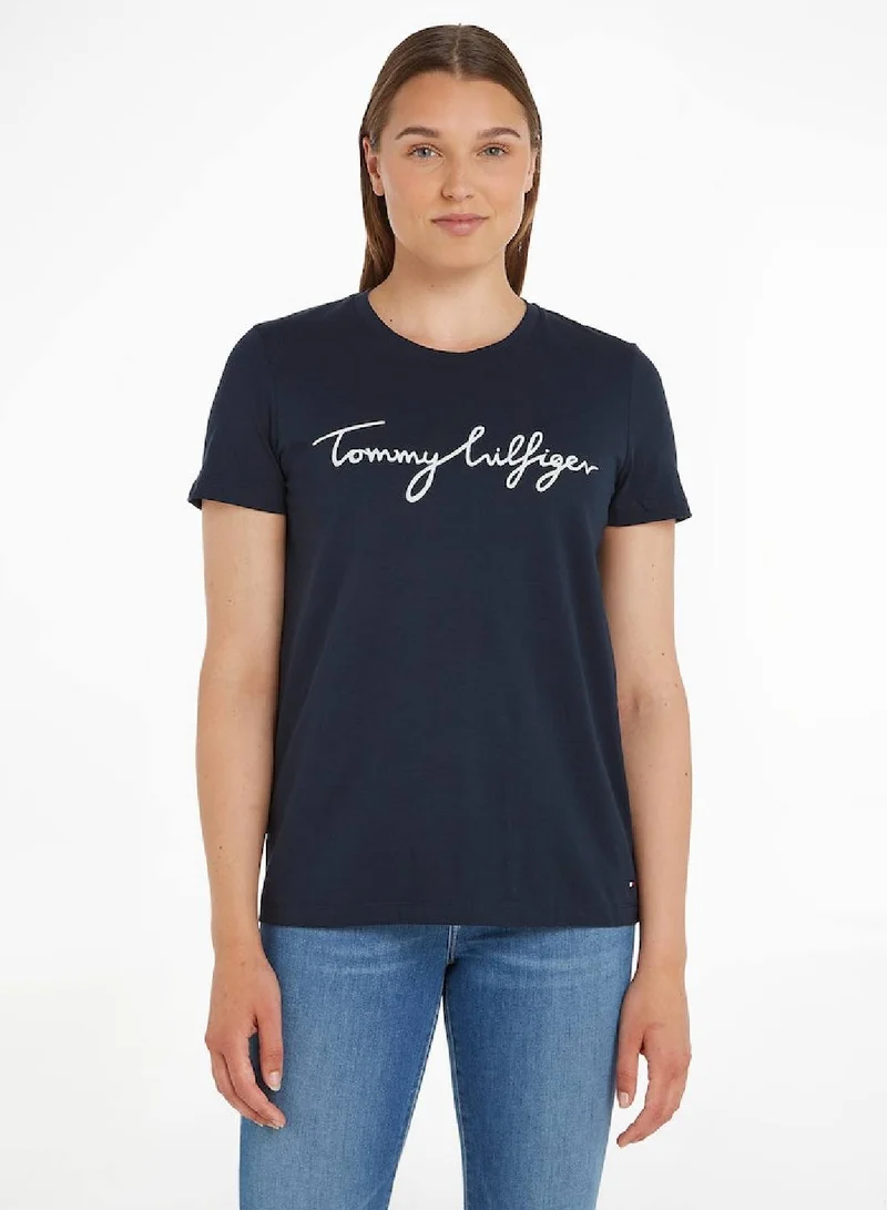 Heritage Crew Neck Logo T-Shirt