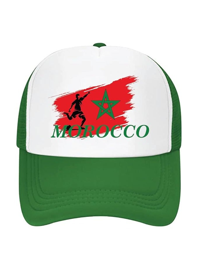 Morocco Sports Cap With Adjustment Plastic Snap Closure For Men And Women - Image 1