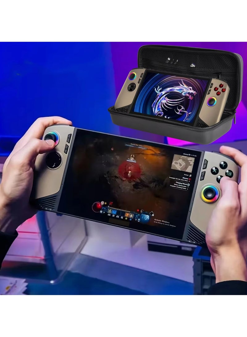 PU Protective Cover Bag For Claw8 AI+ Storage Bag Game Accessories for MSI Claw 8 AI+ 2025 Handbag EVA Hard Carry Case - Image 3