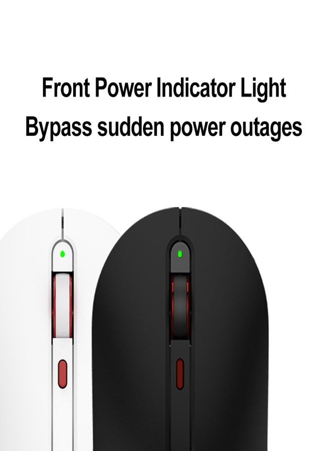 MIIIW Wireless Keyboard and Mice Combo 2.4G 104-Keys Full-Size Keyboard with 3 Moving Speeds Adjustable Quiet Wireless Mice for Computer/Laptop/PC - Image 2