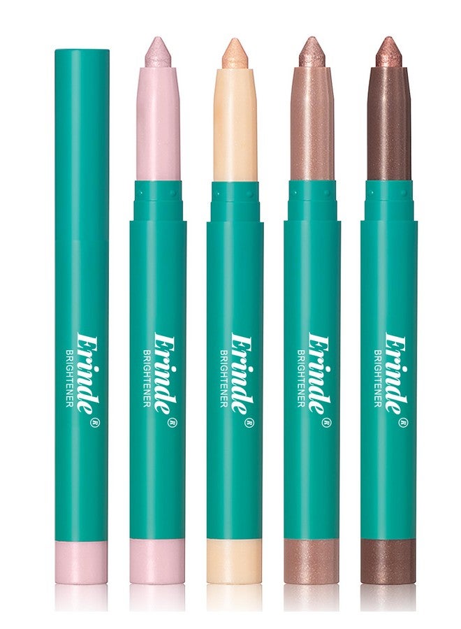 إريندي مجموعة أقلام تحديد العيون من إريندي، 4 ألوان، قلم تفتيح العيون، مكياج ظلال العيون الكريمي اللامع، قلم تحديد العيون اللامع المقاوم للماء طويل الأمد - Image 1