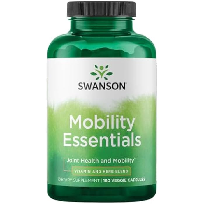 Swanson Mobility Essentials 180 Veg Capsules - Image 1