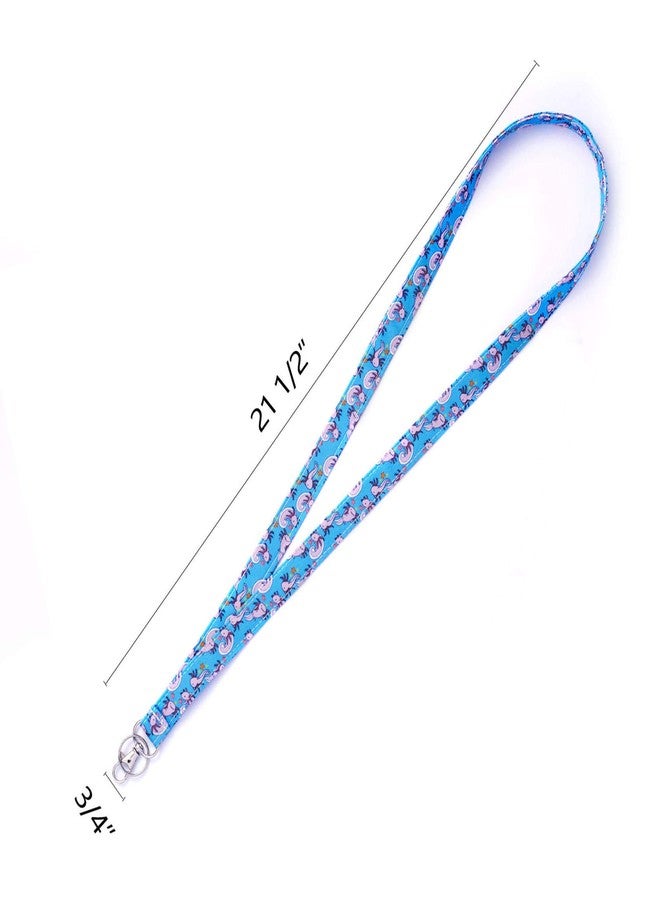 LParkin Axolotl Lanyard ID Holder Cotton Fabric Preschool Lanyard Teacher Gift Coworker Gift for Her Boss (Axolotl) - Image 2
