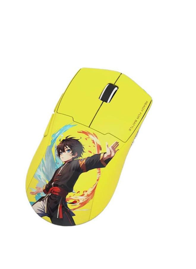Generic - Bluetooth Chicken Eating High-end Red Dragon Wireless G57 E-sports Game Mouse Kung Fu Three-mode Lightweight Lightweight Wired-Specification: G57 Three-mode Gaming Mouse-white - Image 1