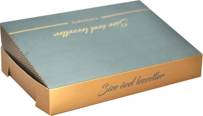 Ambalaj Pazarı Packaging Market Baklava Box Exclusive 2000 gr - 100 PIECES