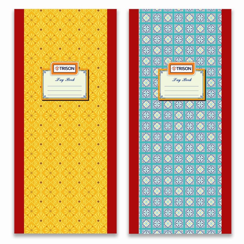 Trison Day Book Register | 224 Pages | Hardbound | 34 x 14 cm | Quire 4 | Pack of 1 - Image 5