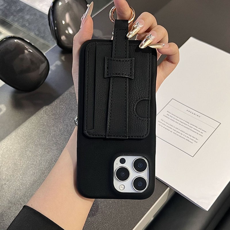 Suitable for Apple 14/15 Case 17Promax Trendy Brand Iphone11/12/13 Stand Phone Case Wholesale Anti-Slip - Image 1