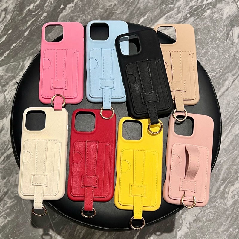 Suitable for Apple 14/15 Case 17Promax Trendy Brand Iphone11/12/13 Stand Phone Case Wholesale Anti-Slip - Image 4