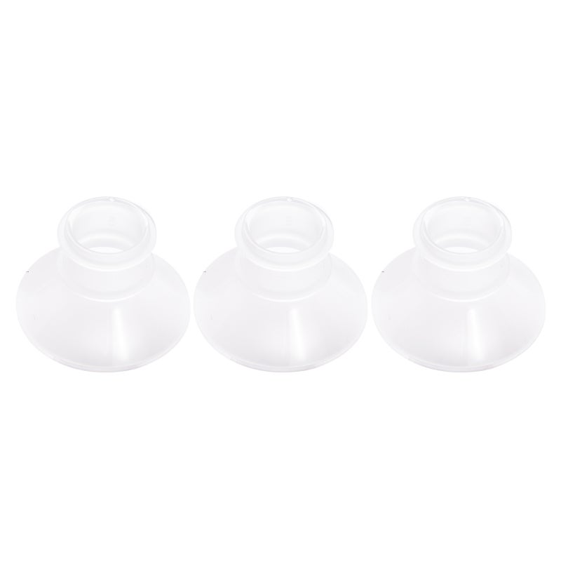 Horigen Electric Breast Pump Replacement Accessory with 3pcs 17mm Flange Inserts Soft Silicone Adapter for XN/MD-2267A Wearable Breast Pump - Image 5