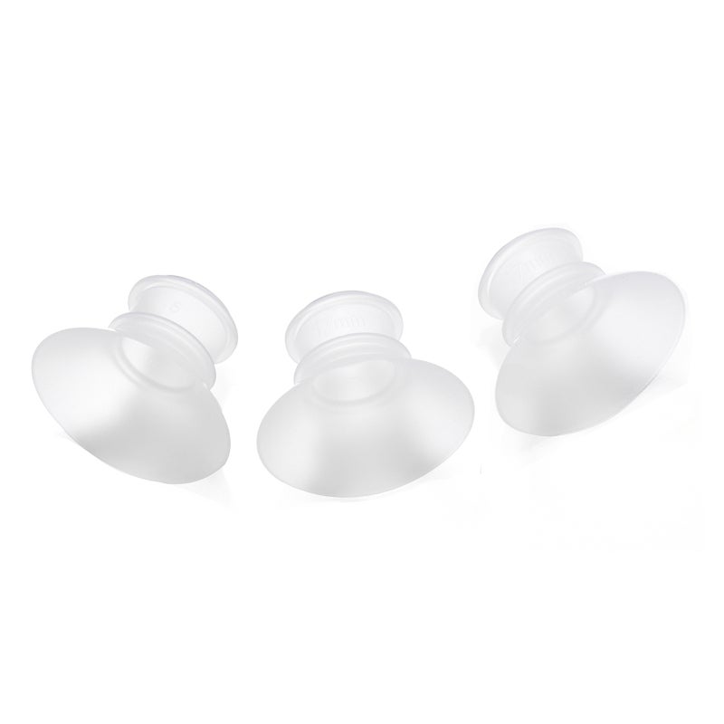 Horigen Electric Breast Pump Replacement Accessory with 3pcs 17mm Flange Inserts Soft Silicone Adapter for XN/MD-2267A Wearable Breast Pump - Image 1