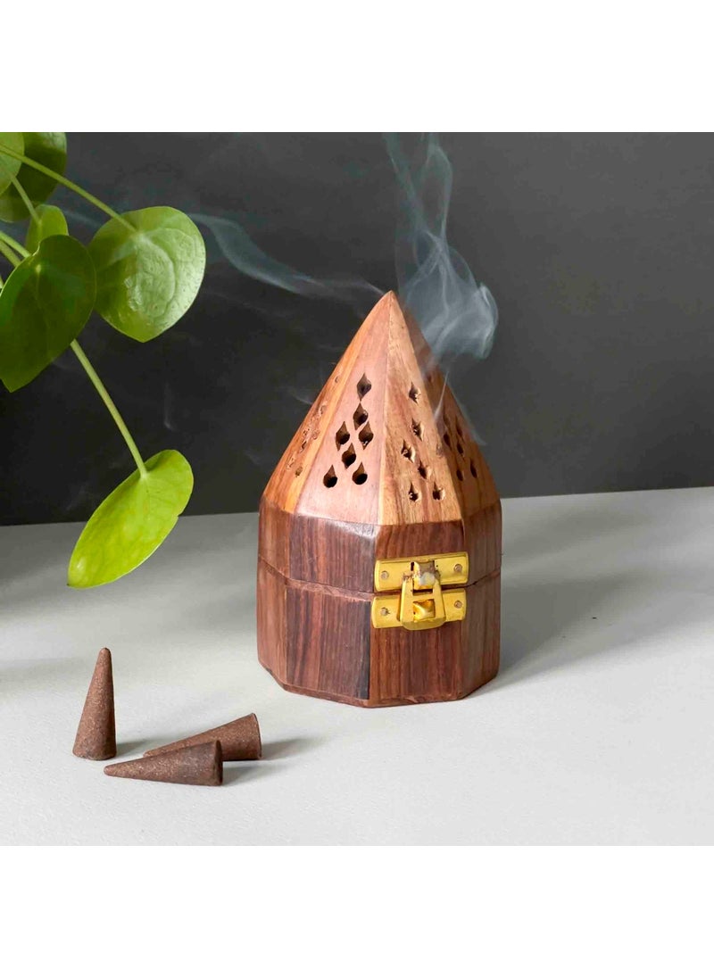 Lara Mixed Wood Carved Patterned Conical and Stick Incense Burner - pzsku/ZA7B56539CF29A9C5AE40Z/45/_/1730513867/46efa0fe-fd24-438e-a67f-ccf5ed5b9397