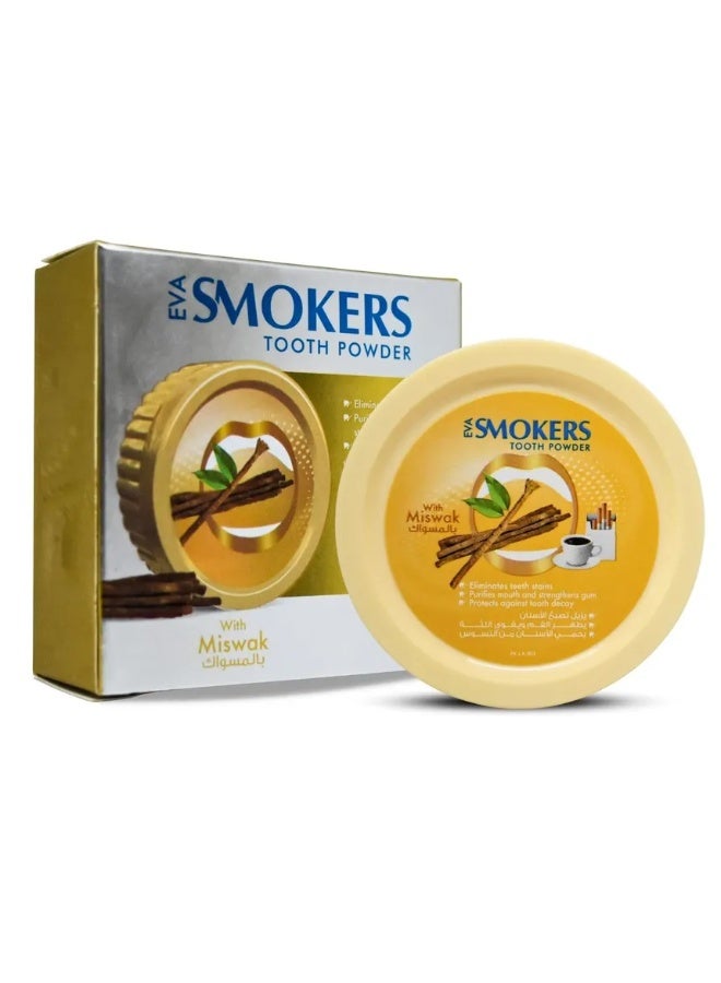 Eva Smokers Cleansing Tooth Powder With Miswak 40grams
