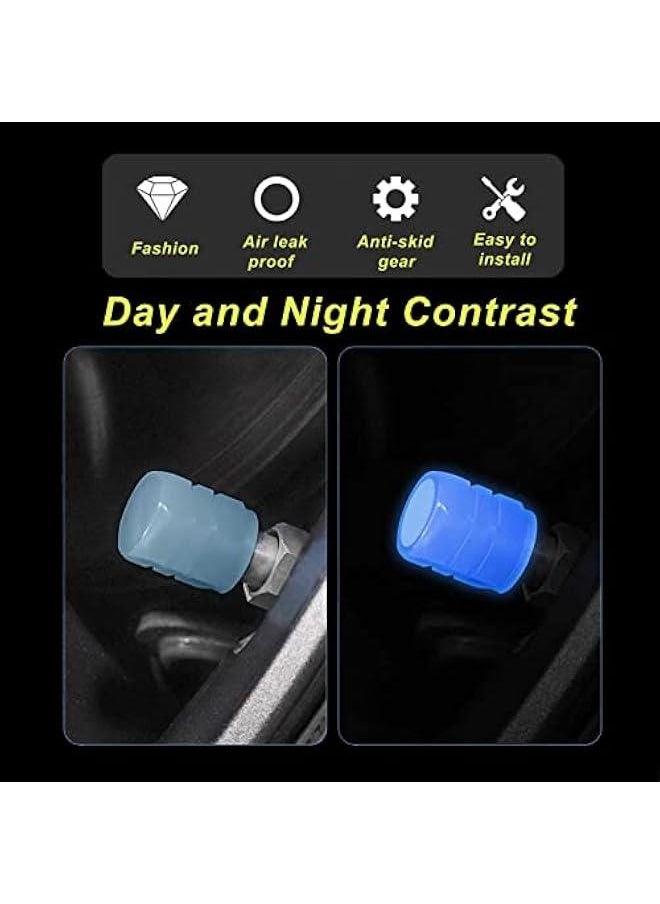 Generic 16 Pcs Fluorescent Car Tire Valve Caps, Universal Glow in The Dark Tire Caps, Durable Luminous Tire Valve Stem Cap for Most Cars, SUVs, Trucks, Motorcycles and Bicycles  - Image 5