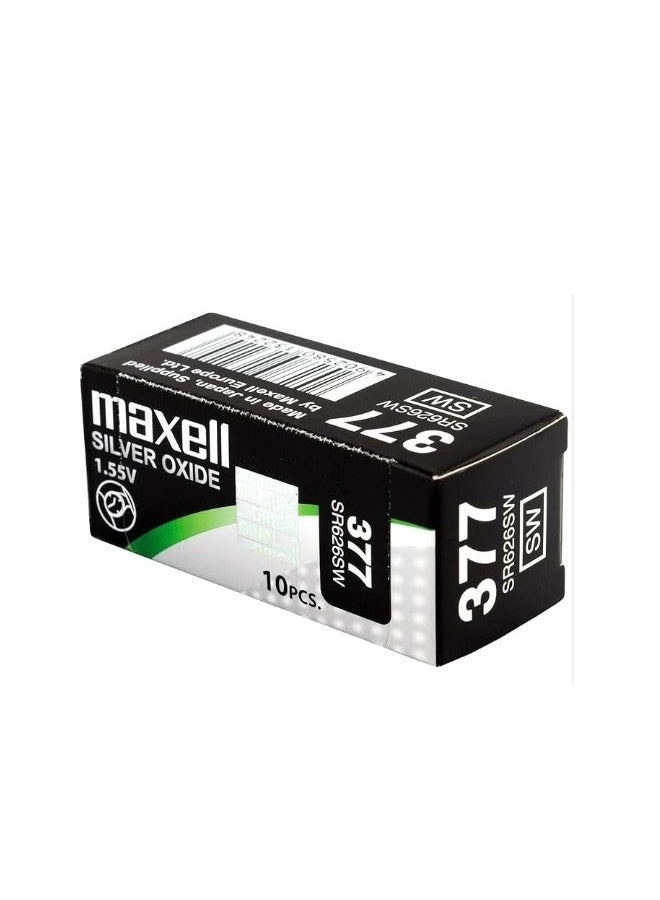 Maxell 10-Piece Mercury Free Watch Batteries Set - Image 2
