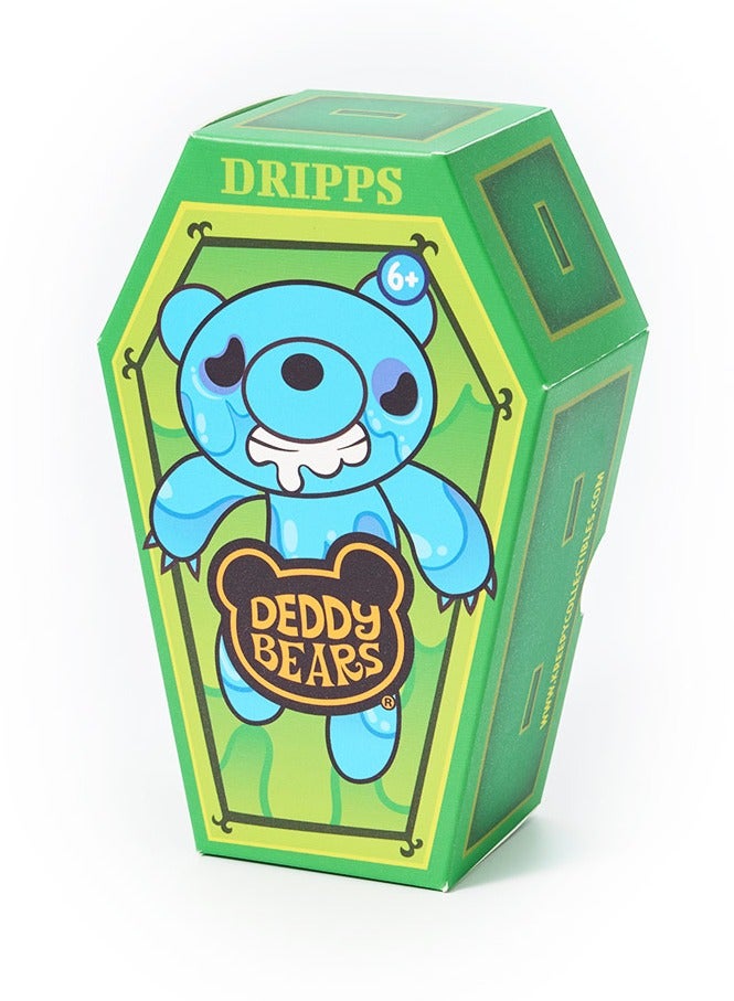 Deddy Bears Lil  Dodgers Dripps Plush 14cm, Soft & Squishy Unique Toy,  Box with Certificate, Series 3 Collectible - Image 1