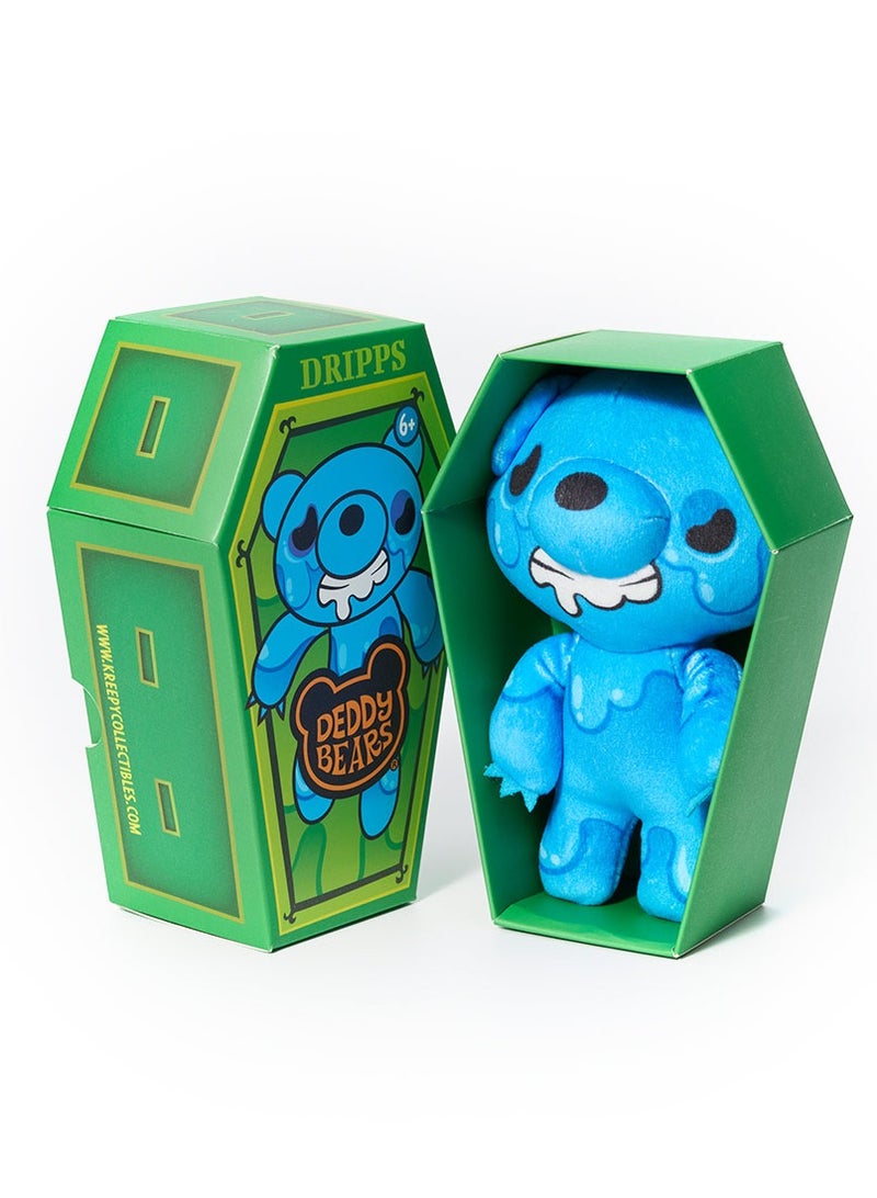 Deddy Bears Lil  Dodgers Dripps Plush 14cm, Soft & Squishy Unique Toy,  Box with Certificate, Series 3 Collectible - Image 3