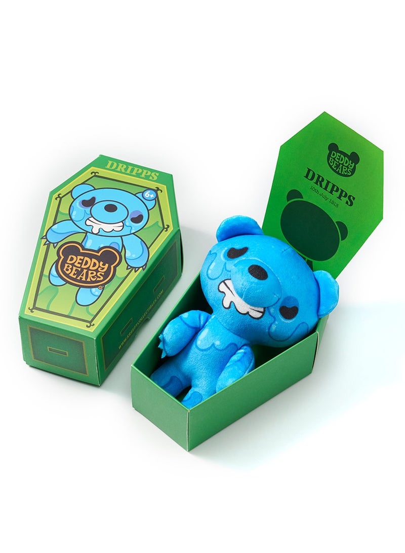 Deddy Bears Lil  Dodgers Dripps Plush 14cm, Soft & Squishy Unique Toy,  Box with Certificate, Series 3 Collectible - Image 5