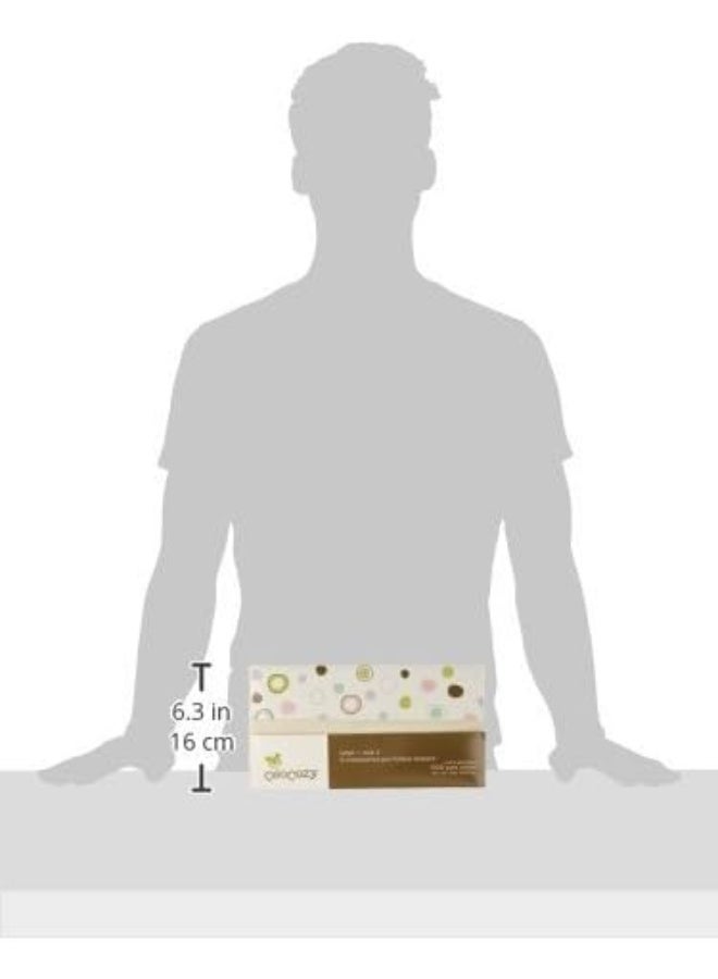 OsoCozy حفاضات قماشية مسبقة الطي غير مبيضة من أوسوكوزي (الحجم 2، عبوة من 6) - Image 5