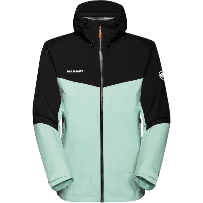 MAMMUT Convey Hiking Waterproof, Windproof, And Breathable Windbreaker Jacket Men's Black - Image 4