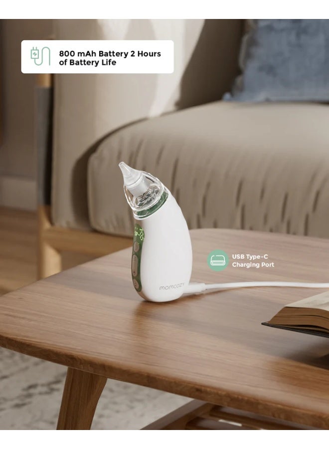 Momcozy Baby Nasal Aspirator Strong Suction Gentle Care & Long Battery Life - Image 3