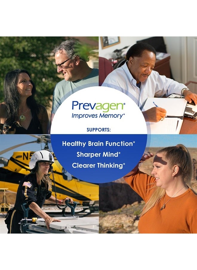 Prevagen - Improves Memory - Regular Strength 10mg, 30 Capsules with Apoaequorin And Vitamin D with Attractive and Stackable Prevagen Storage Box - Image 1
