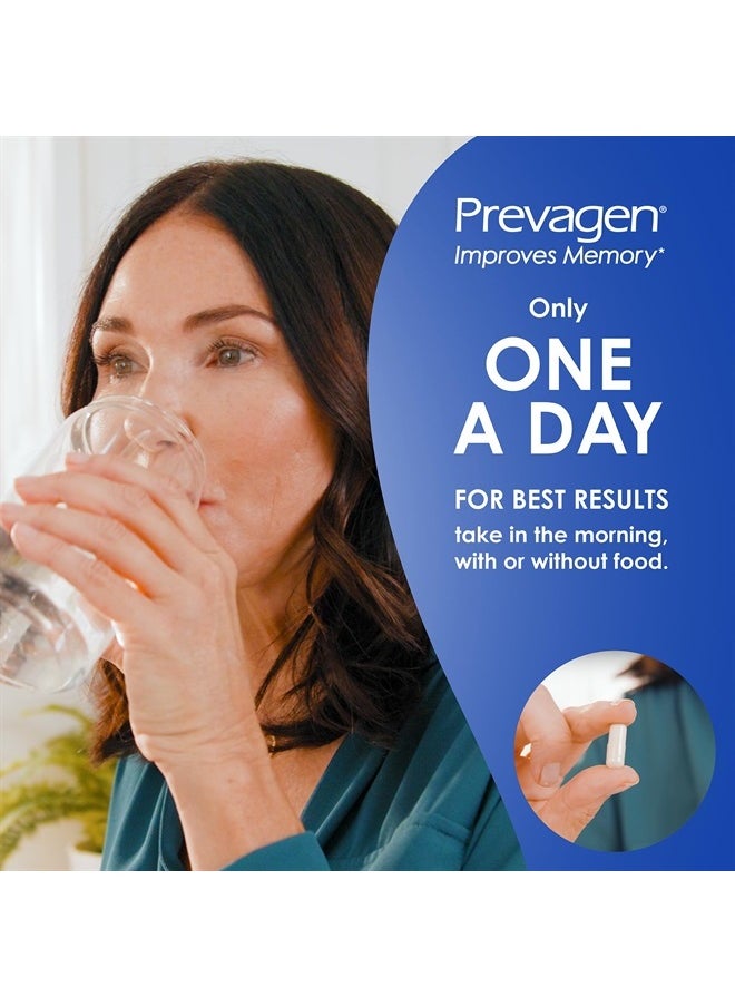 Prevagen - Improves Memory - Regular Strength 10mg, 30 Capsules with Apoaequorin And Vitamin D with Attractive and Stackable Prevagen Storage Box - Image 1
