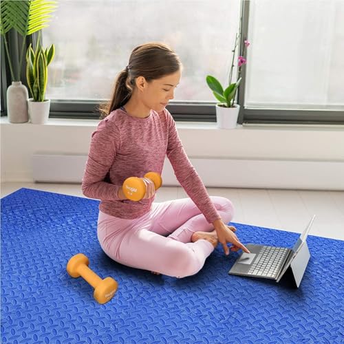 SIGNATRON 4Pc - 16 SqFt - Puzzle Flooring || Kids Interlocking Play mat || Shop Floor Mat || Kitchen Floor Mat || Pet Mat ||12 MM Thick - Image 5