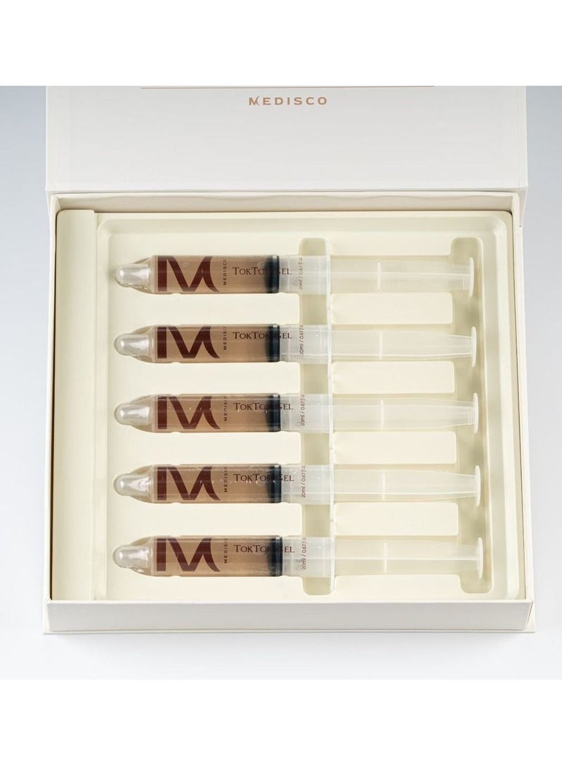 stayve Carboxy Therapy Medisco Tok Tok 5pcs for Glowing Skin Whitening Skin Texture Improvement Moisturizing Slimming Lifting Carboxy facial Kit Co2 Face Mask - Image 3