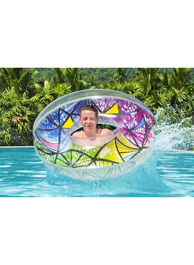 بست واي حلقة سباحة من الزجاج الملون مقاس 47 بوصة/1.19 متر - Image 3