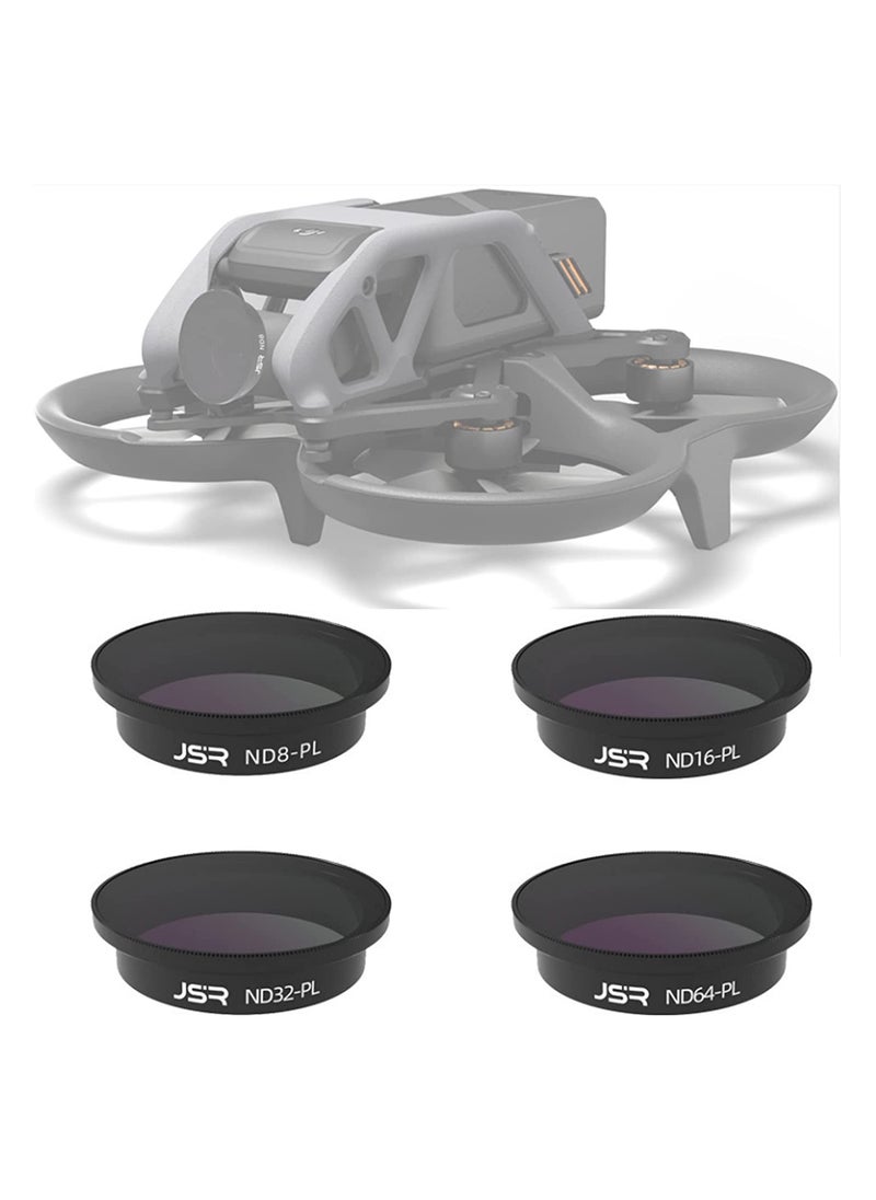 SYOSI فلتر عدسة SYOSI لـ DJI Avata، ملحقات فلتر عدسة DJI Avata UV CPL ND NDPL Star Night (NDPL8+16+32+64)، 4 قطع  - Image 1