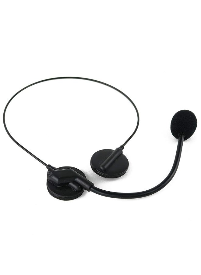 Skeleteen إكسسوارات زي سكلتين روكستار سماعة رأس - ميكروفون ومكبرات صوت مزيفة لمغني الروك MJ - Image 4