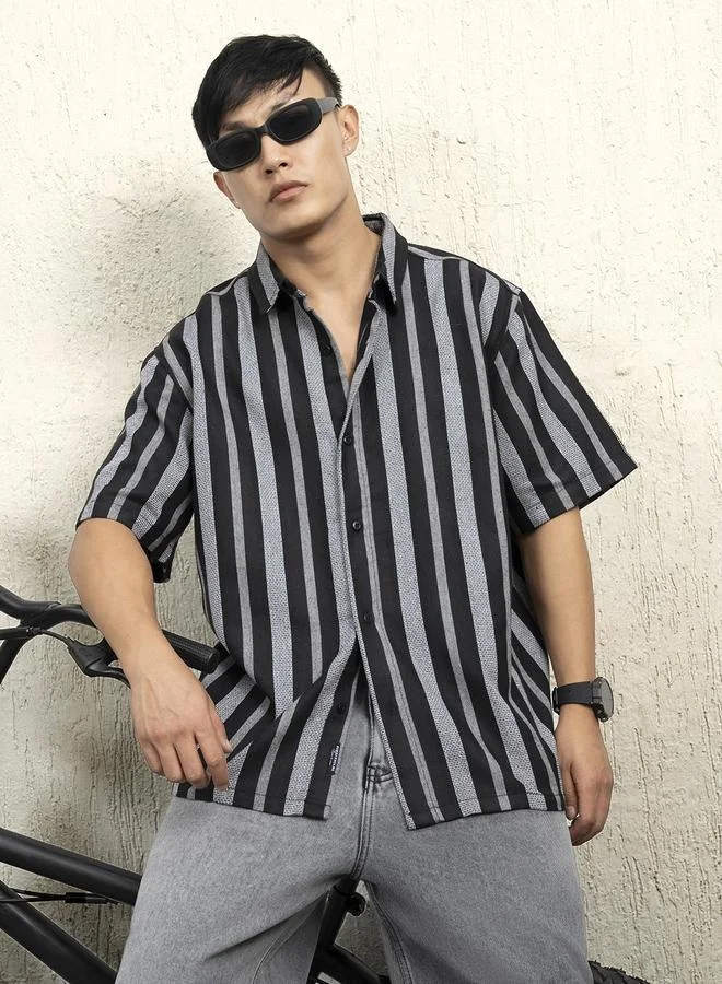 Hubberholme Multicolor Shirt for Men, Eye-Catching Design