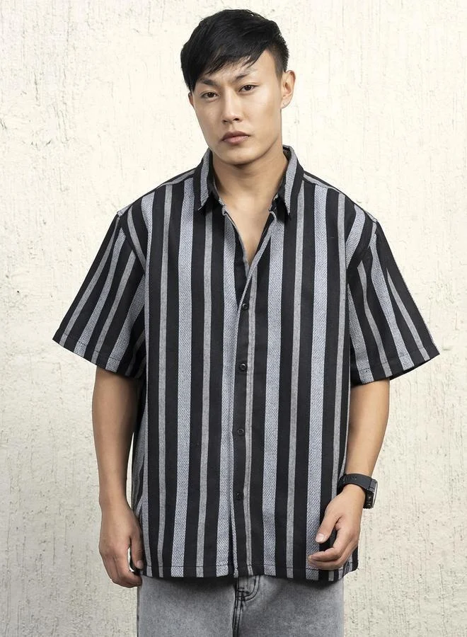 Hubberholme Multicolor Shirt for Men, Eye-Catching Design