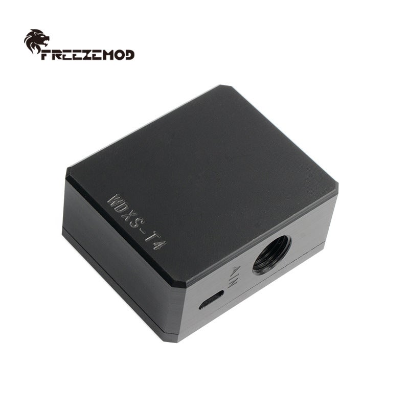 FREEZEMOD WDXS-T4 Water Cooling Temperature Display Flow Meter VA LCD Screen - Image 5