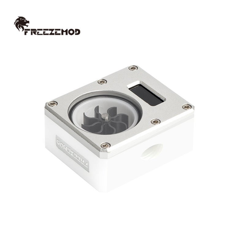 FREEZEMOD WDXS-T4 Water Cooling Temperature Display Flow Meter VA LCD Screen - Image 4
