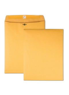 Quality Park High Bulk Clasp Envelopes Gummed Brown Kraft 10 X 13 100 Per Box (37892)  - Image 4