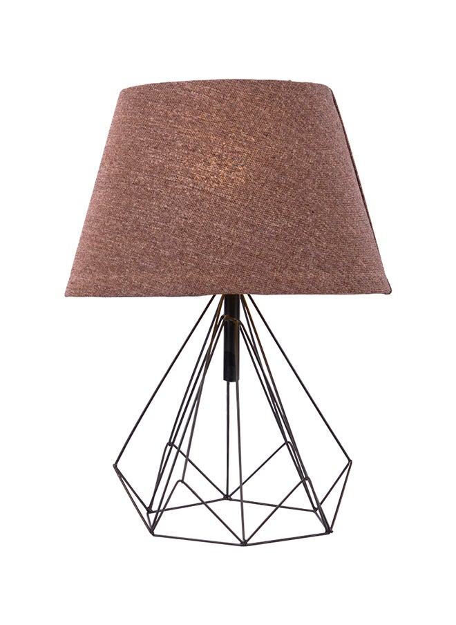NAGAFA SHOP - Bruno 1 Lamp Brown/Black Table Lamp-Rb1002-Bn - Image 1