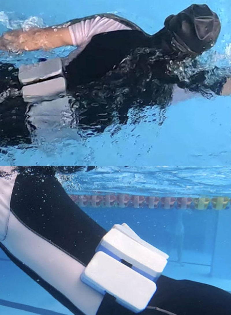 Thunder Spikers Swimming Training Belt with Adjustable Waist Strap | Floating Support Belt for Swim Beginners, Pool Exercise & Water Confidence Training - Image 2