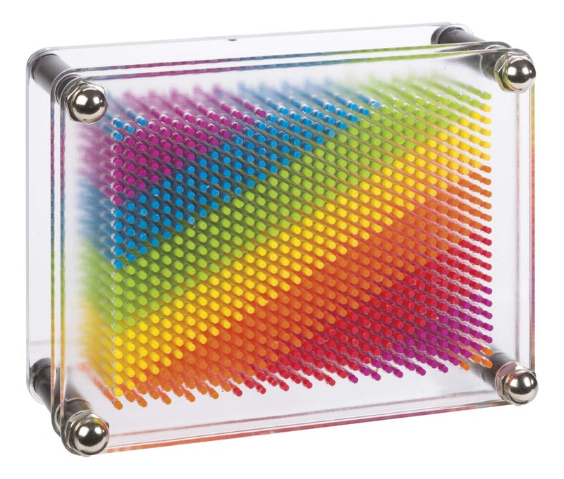 Toysmith Colorful Rainbow Pin Art, Girls Boys, Room Decor Desk Toy - Image 3
