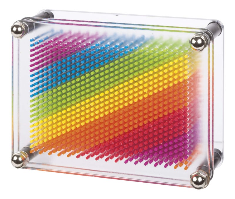 Toysmith Colorful Rainbow Pin Art, Girls Boys, Room Decor Desk Toy - Image 4