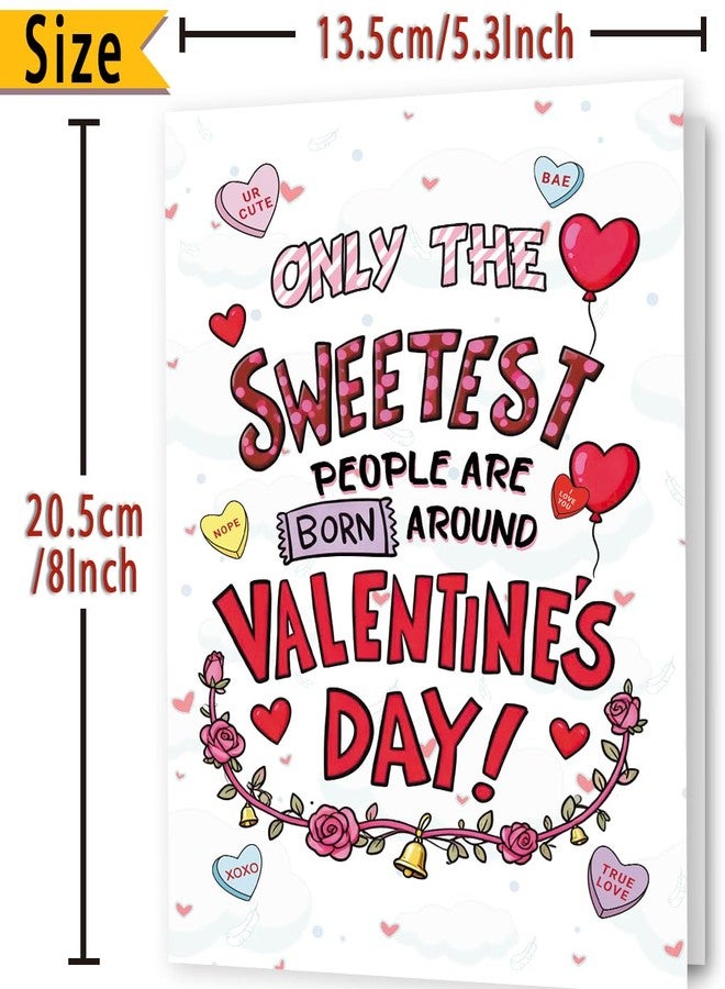 FANCYLUCKY Funny Valentine Day Birthday Gifts for Women Her, Sweet Birthday Valentine Day Card Gifts for Wife Girlfriend - Image 3