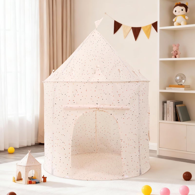 LimitlessFunN Pop Up Kids Play Tent Children Indoor Castle Playhouse for Toddlers Boys Girls Age 310 41 x53 - Image 3