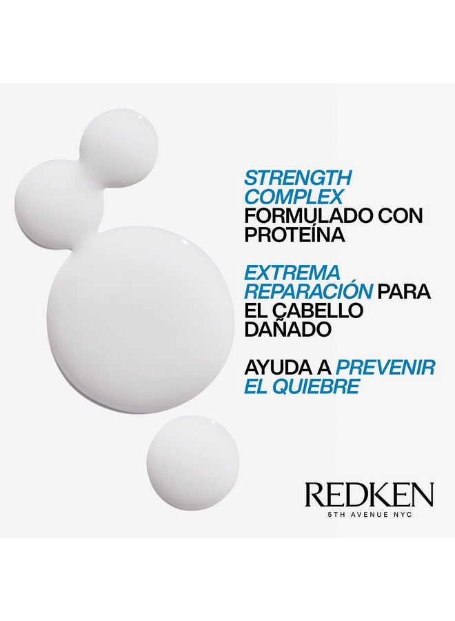 Redken Extreme Anti-Snap Anti-Breakage Leave-In Treatment | for Distressed Hair | Fortifies & Helps Reduce Breakage | Infused with Proteins | 8.5 Fl. Oz. - Image 2