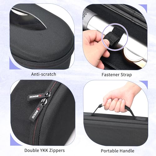 RLSOCO حقيبة سفر RLSOCO لمستقيم Dyson Airstrait / مصفف Corrale (أسود) - Image 3