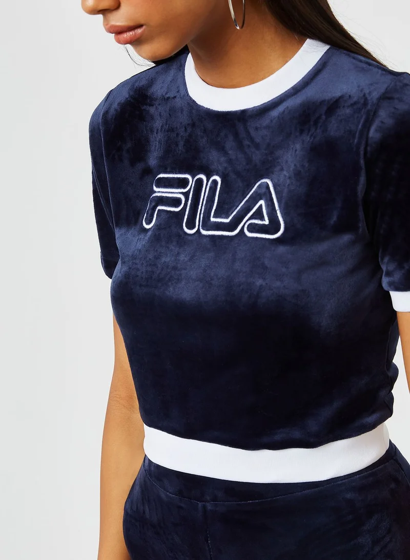 FILA Emiliana Velour T-Shirt