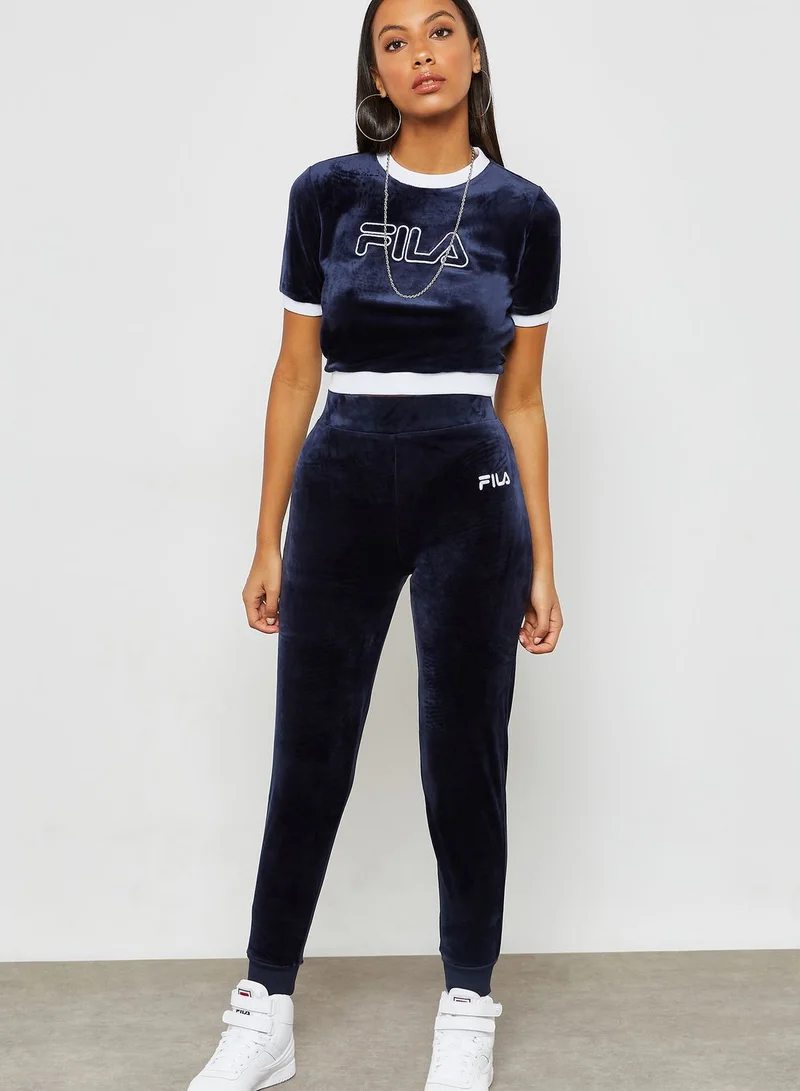 FILA Emiliana Velour T-Shirt