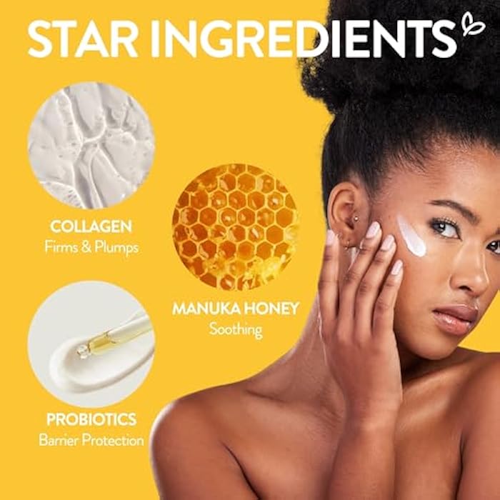 By Nature Manuka Honey + Collagen + Probiotics Day Cream - Nourishing Formula to Soothen your Skin - Skincare from New Zealand - 6.5 oz - Image 4