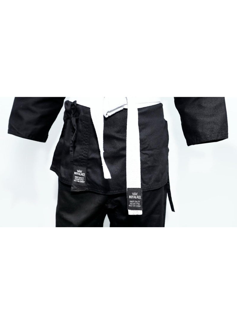 Royalace Karate Suit Set 180cm For Kids, Men And Women Light Weight Karate Uniform ,Judo, Kickboxing, Martial Arts, Karate School Academy Training Size 5/180 - Image 3