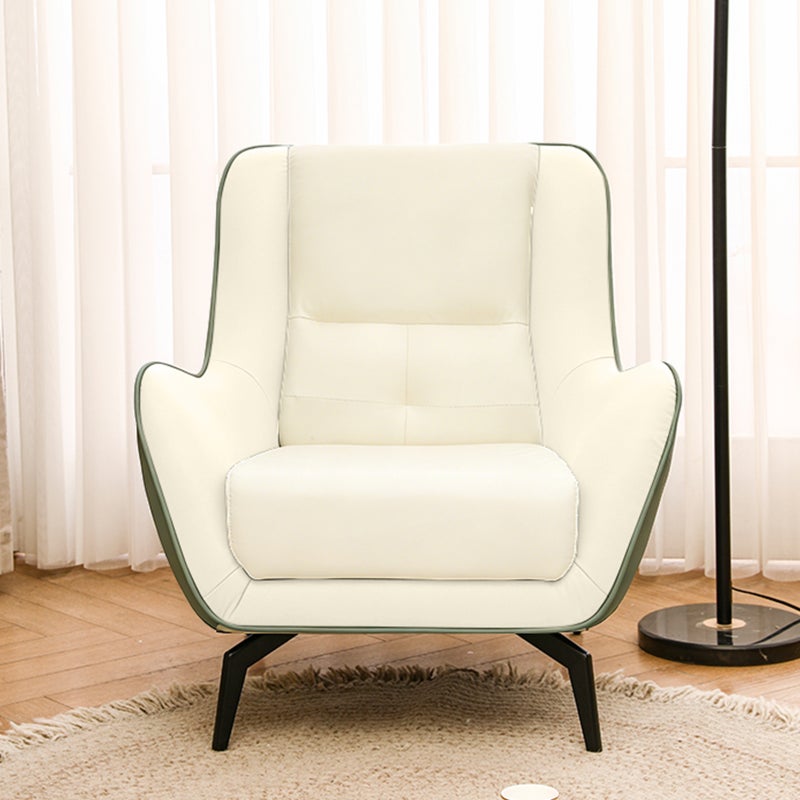 Sharpdo Single Sofa Chair With Footrest, Modern Minimalist Italian Style Lounge Chair, Suitable for Living Room and Balcony - Image 5